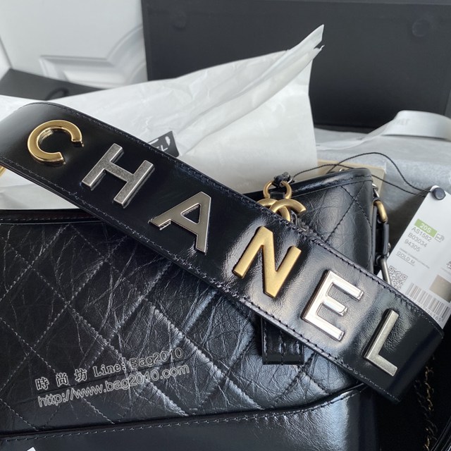 Chanel專櫃2020新品Gabrielle流浪包 香奈兒經典爆款字母肩帶流浪包 djc5016